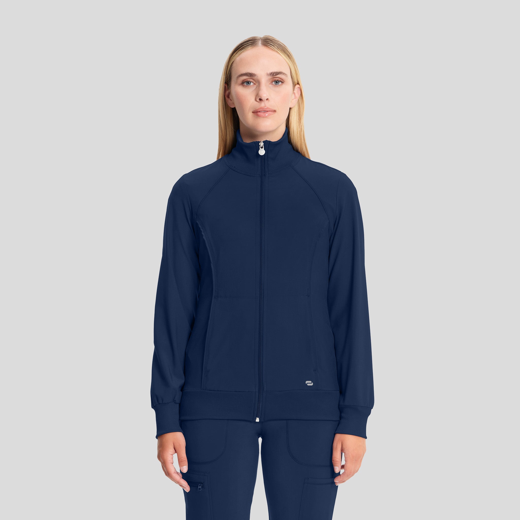 Women's Zip Front Warm-Up | Navy