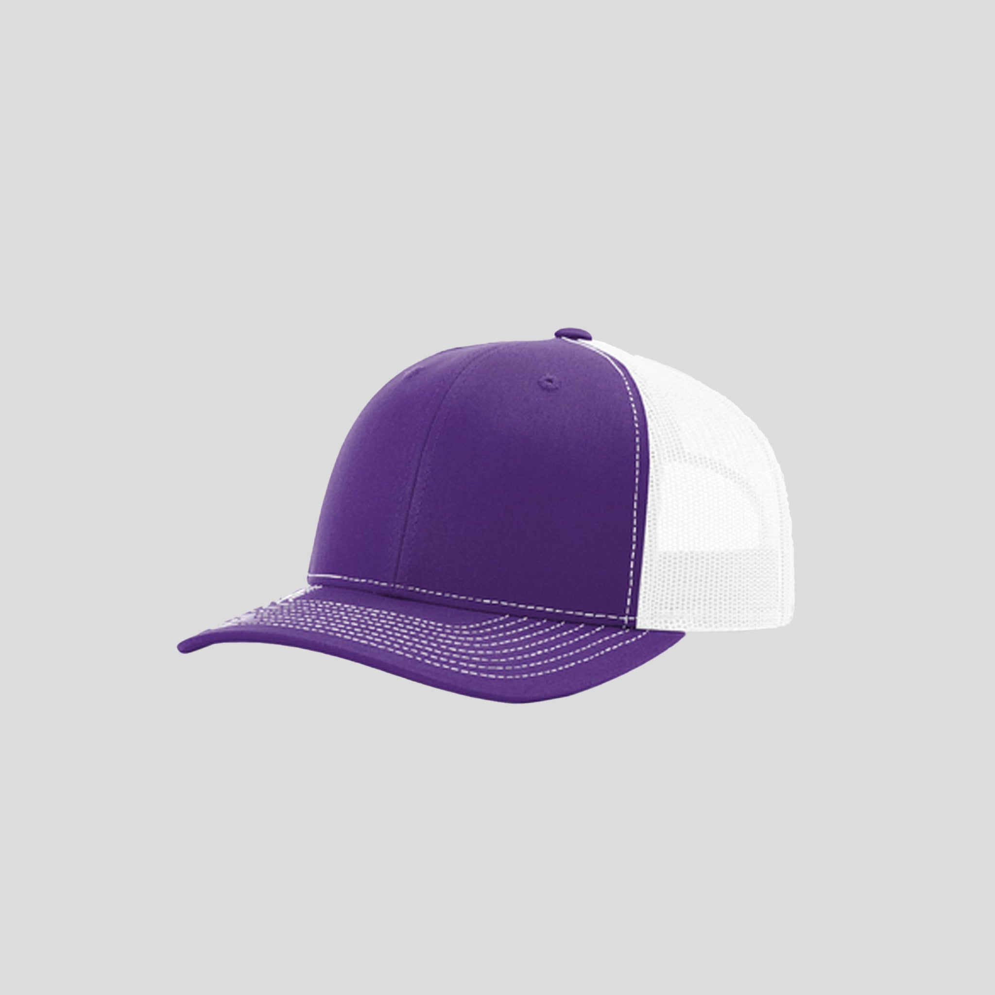 Richardson Trucker Cap | Purple/White