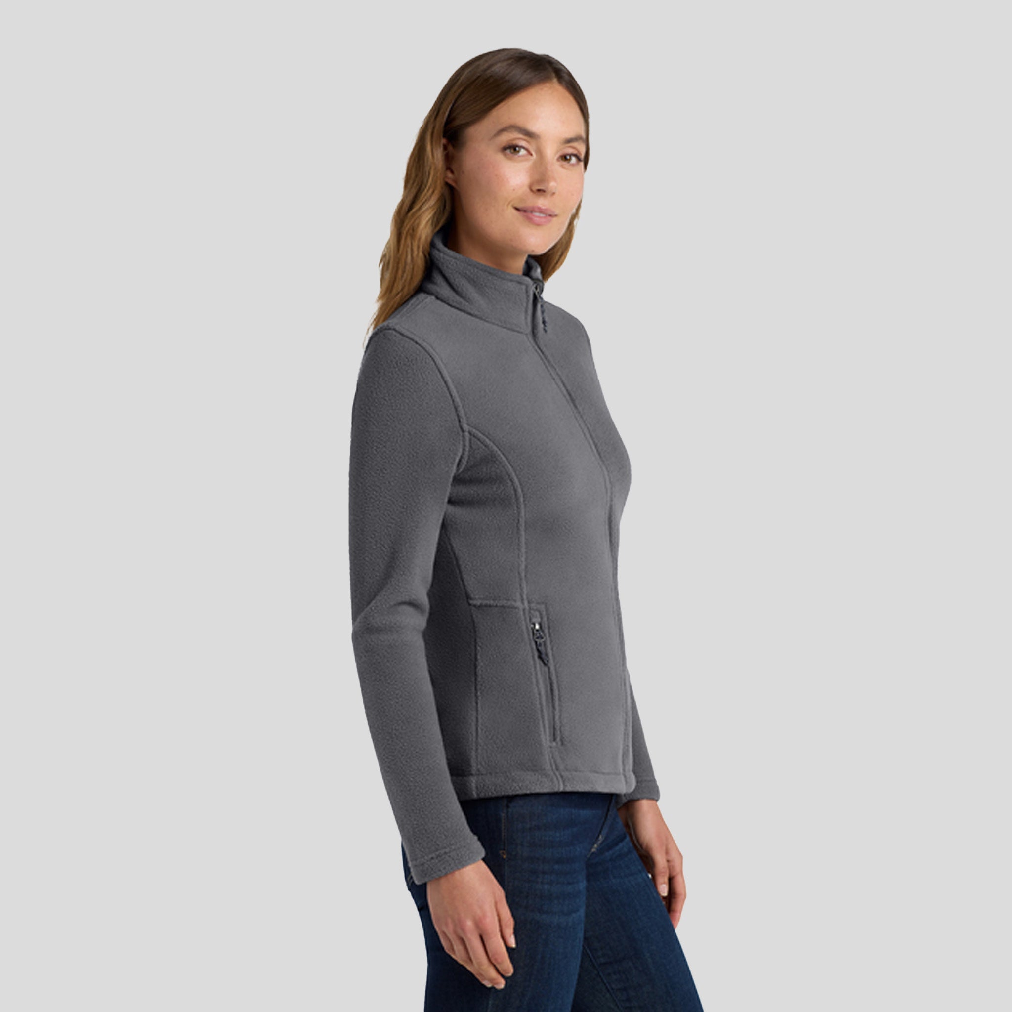 Women's Value Fleece Jacket | Iron Grey