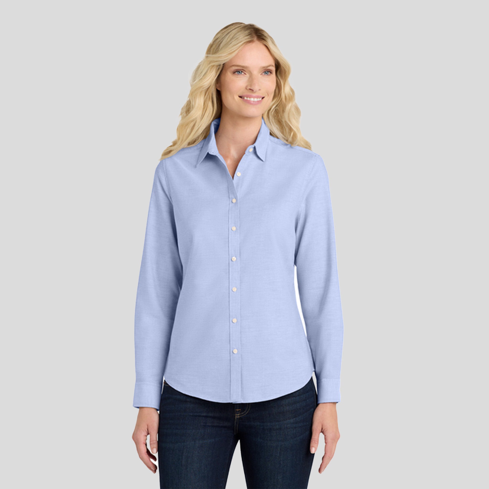 Women's SuperProโข Oxford Shirt | Oxford Blue