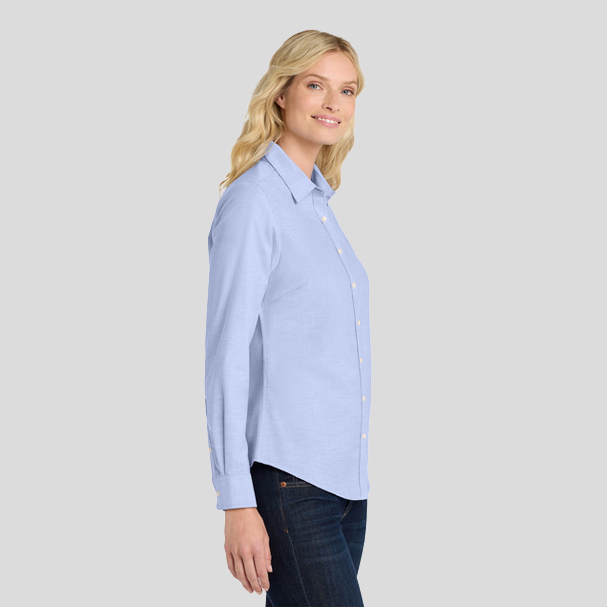 Women's SuperProโข Oxford Shirt | Oxford Blue