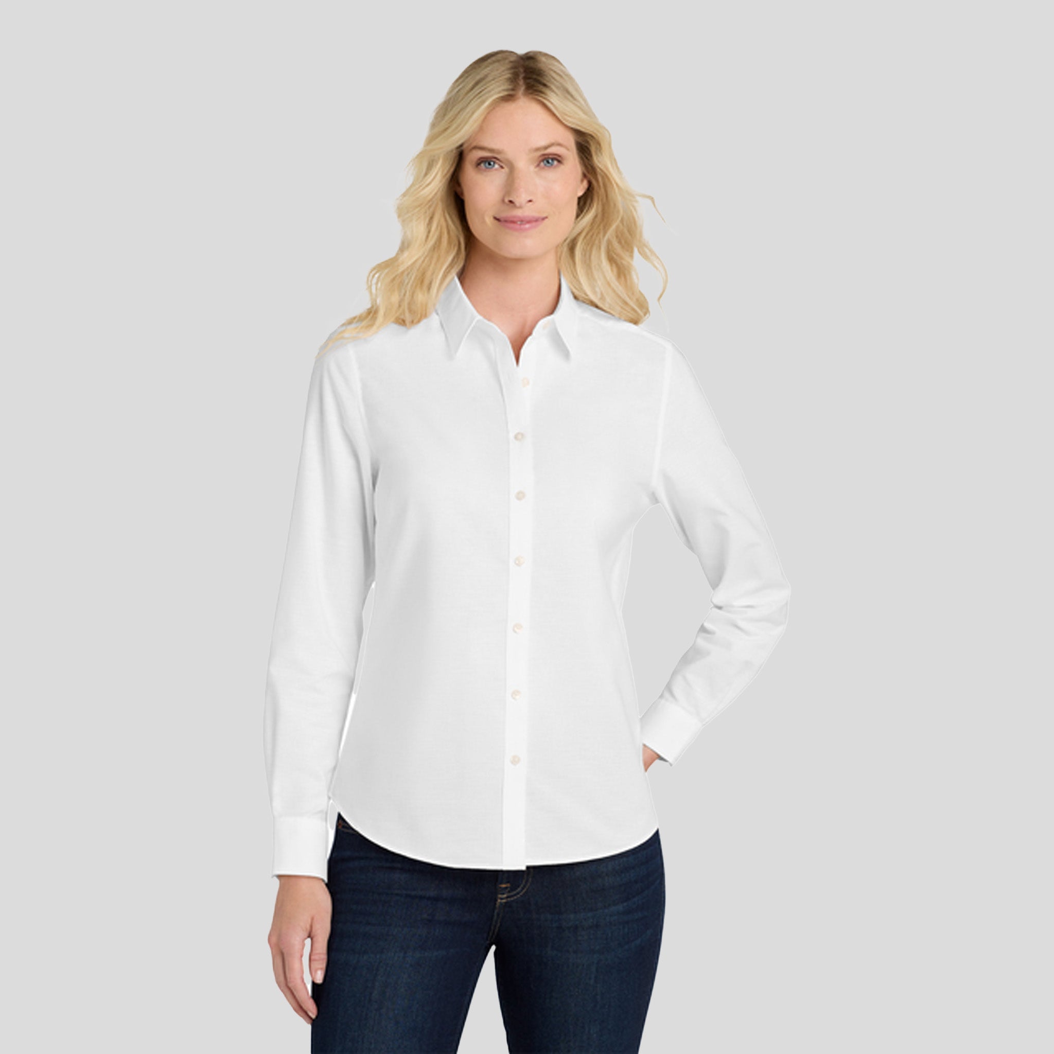 Women's SuperProโข Oxford Shirt | White