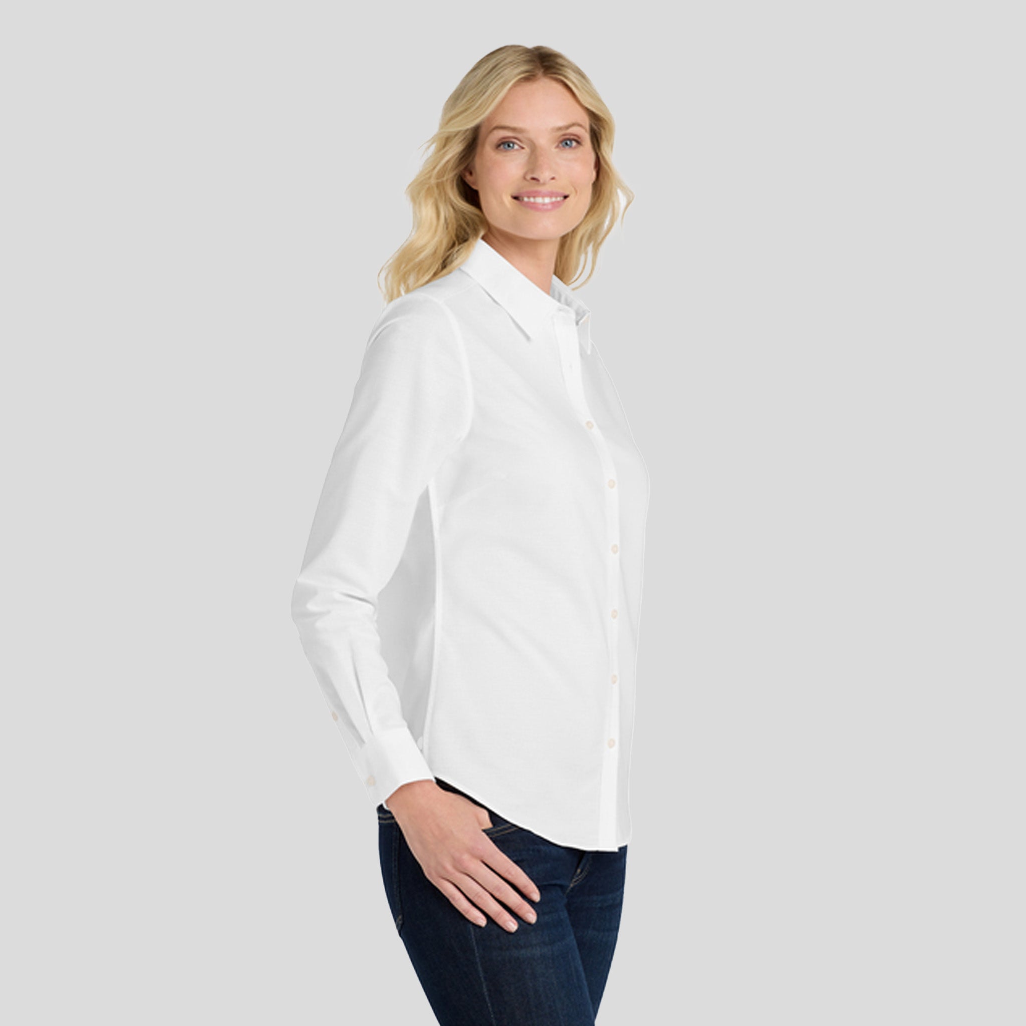 Women's SuperProโข Oxford Shirt | White