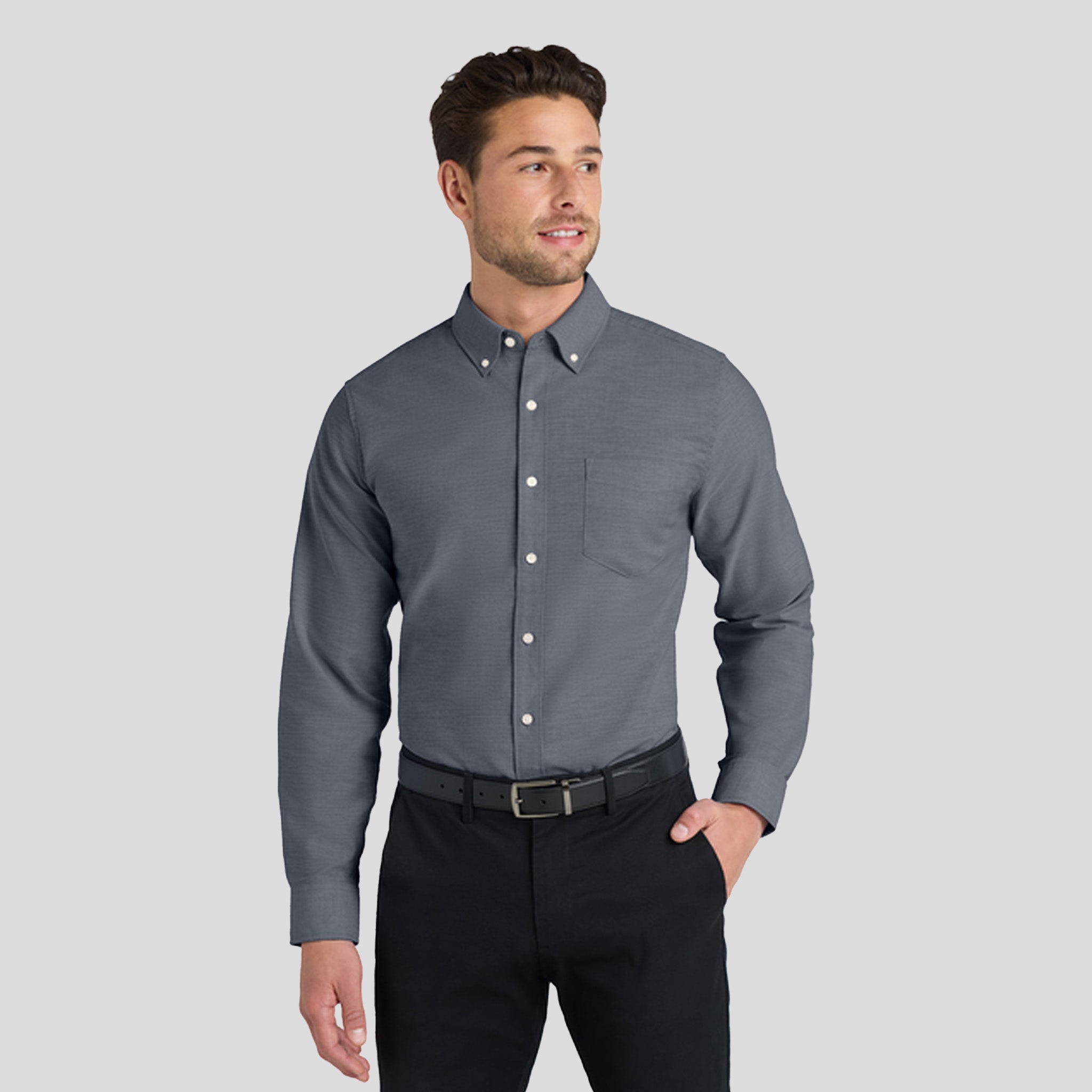 SuperProโข Oxford Shirt | Black