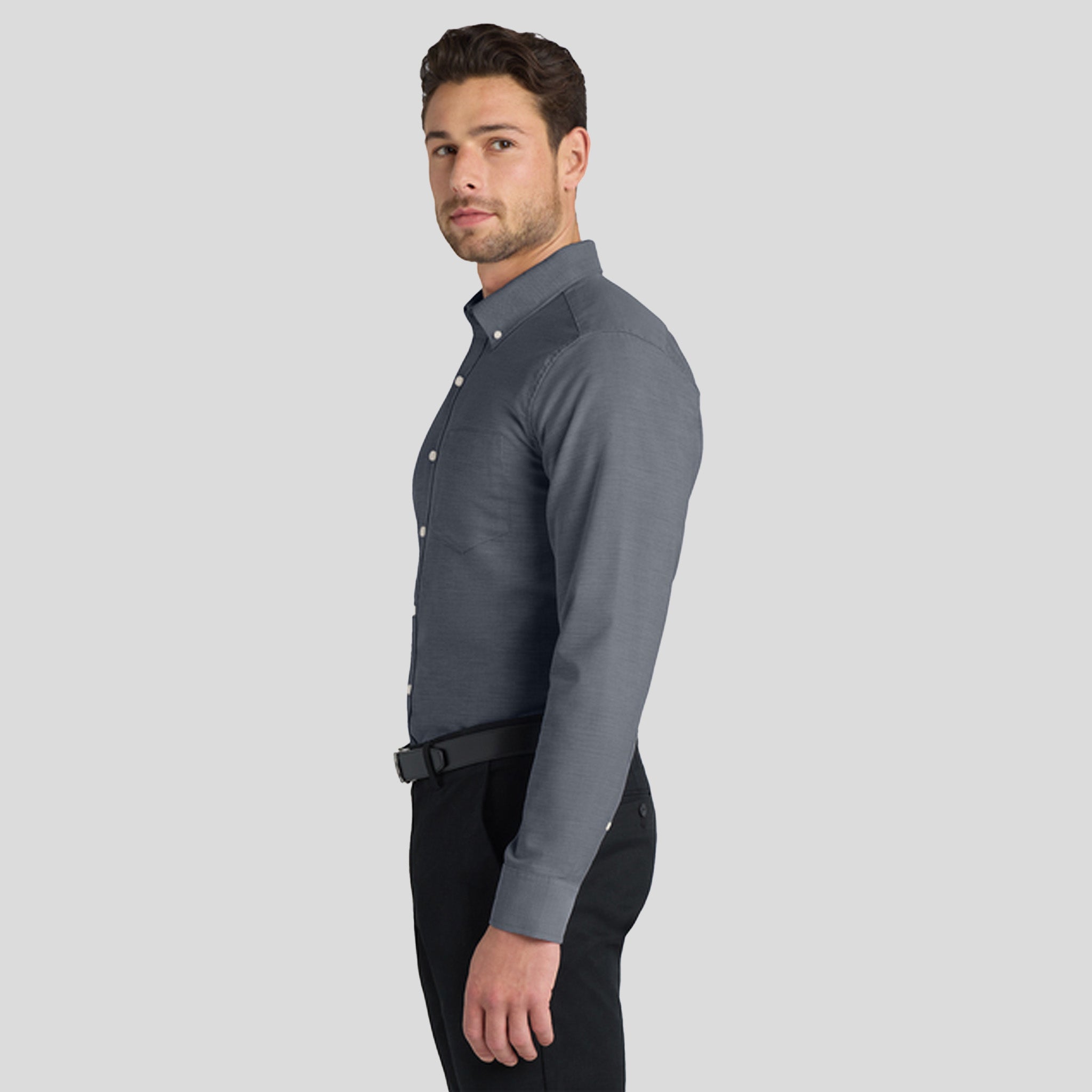 SuperProโข Oxford Shirt | Black