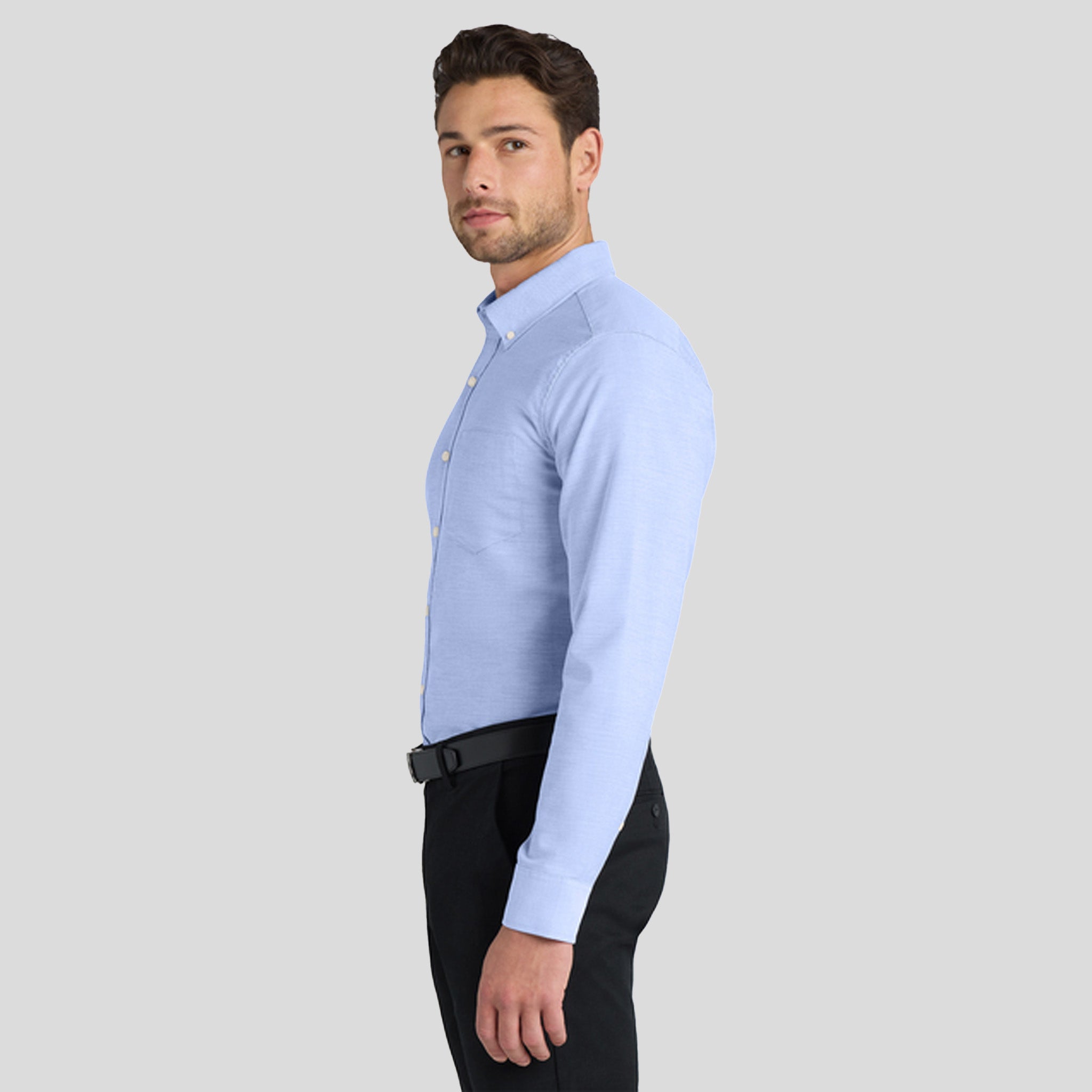 SuperProโข Oxford Shirt | Oxford Blue