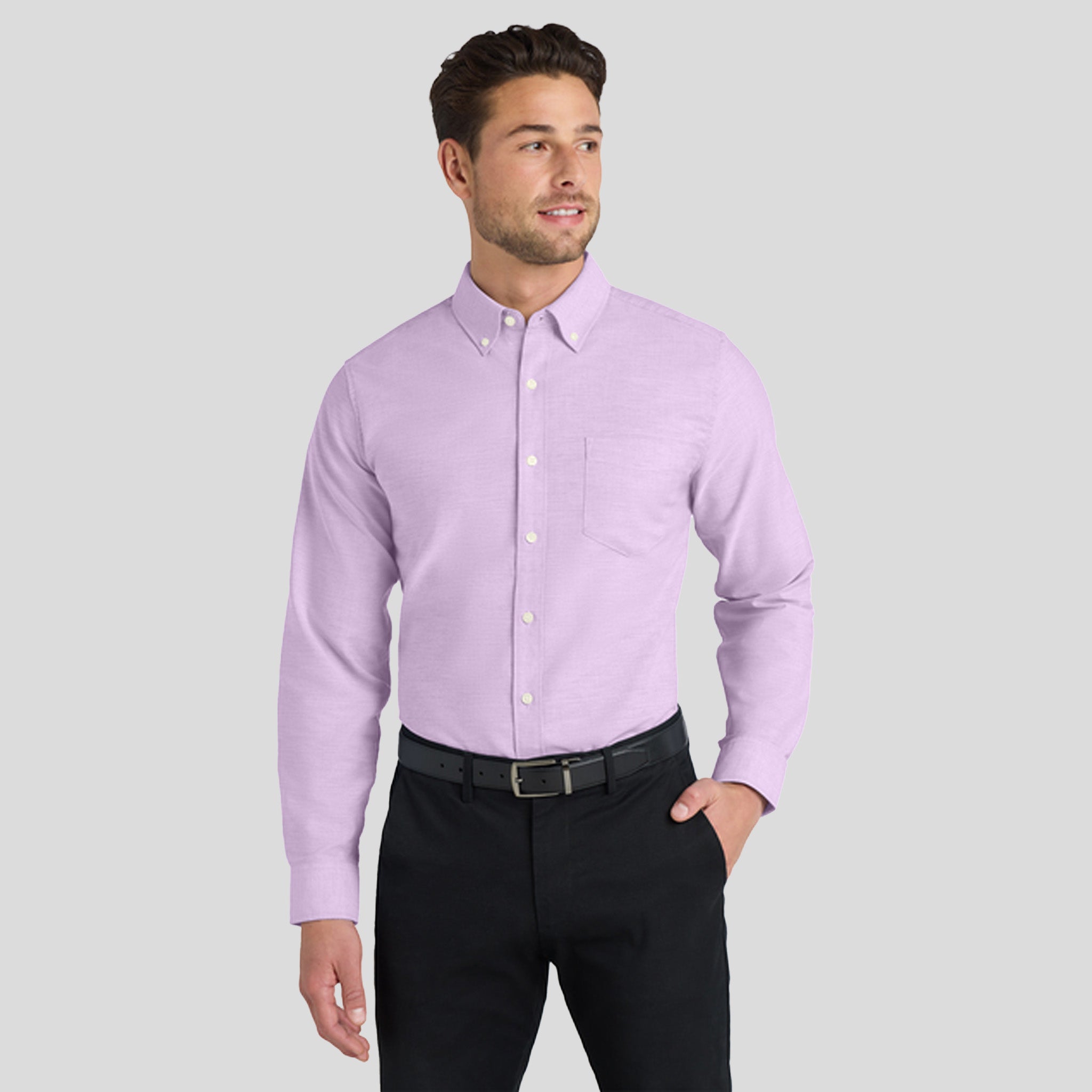 SuperProโข Oxford Shirt | Soft Purple