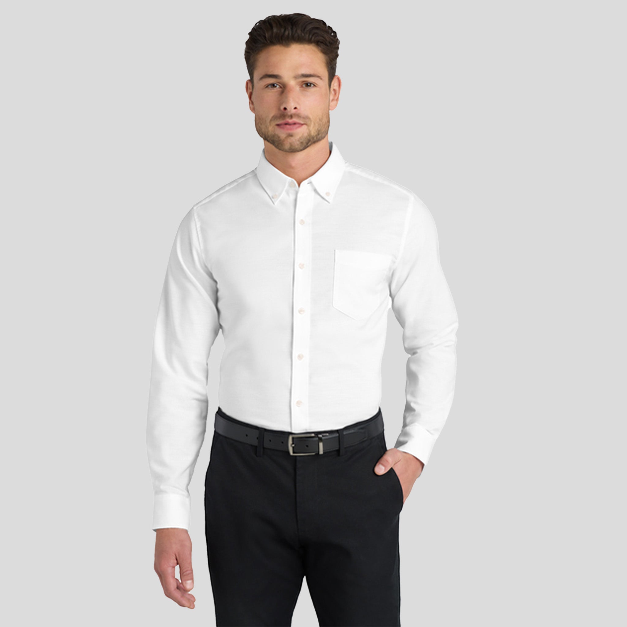 SuperProโข Oxford Shirt | White