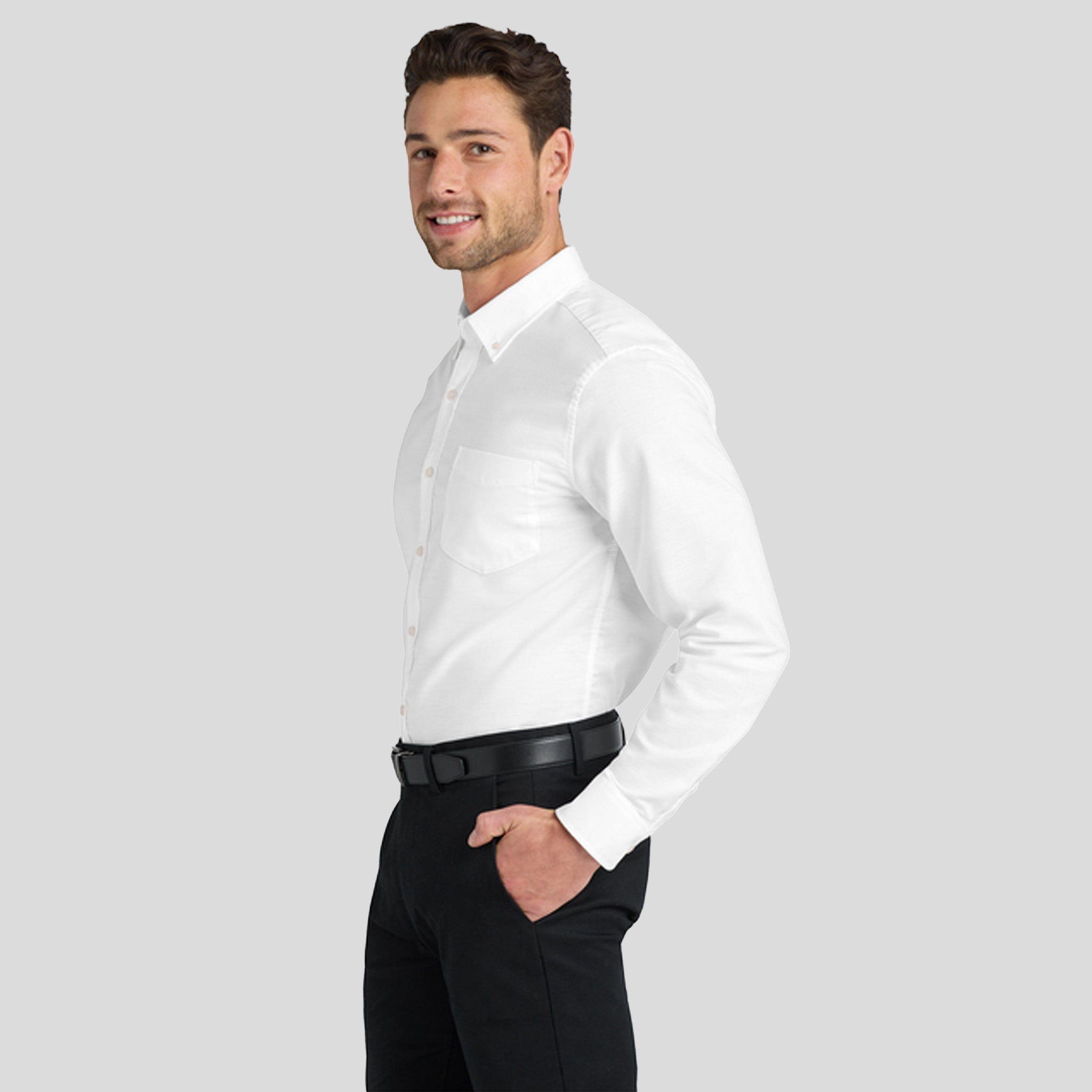SuperProโข Oxford Shirt | White