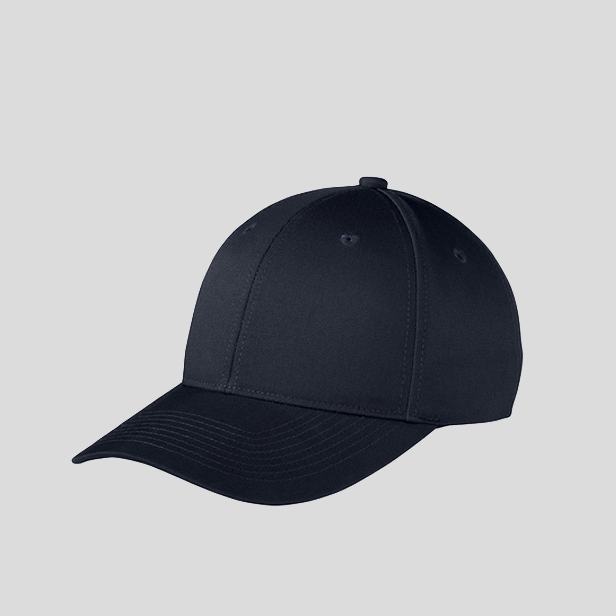 Snapback Fine Twill Cap | Navy