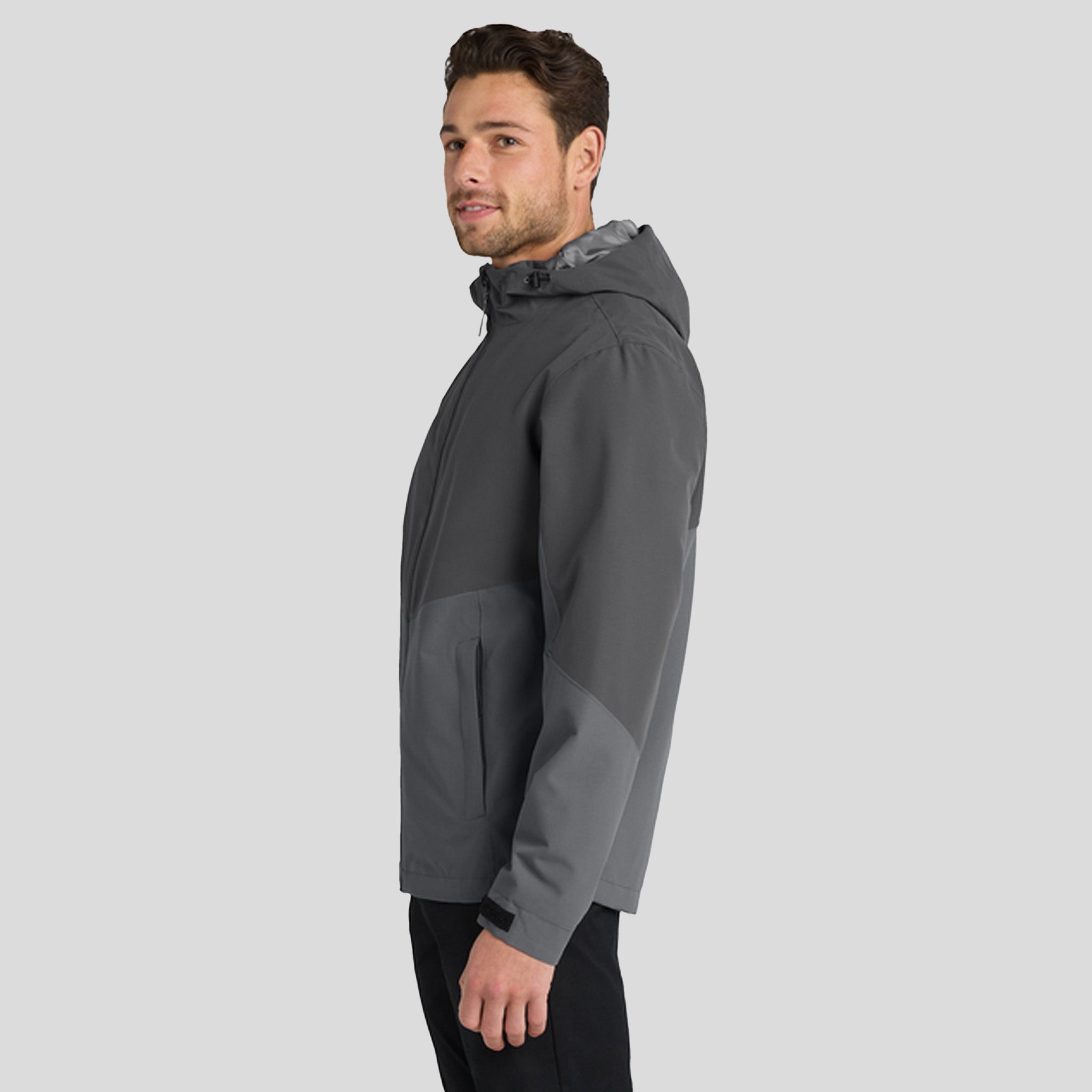 Tech Rain Jacket | Storm Grey/Shadow Grey