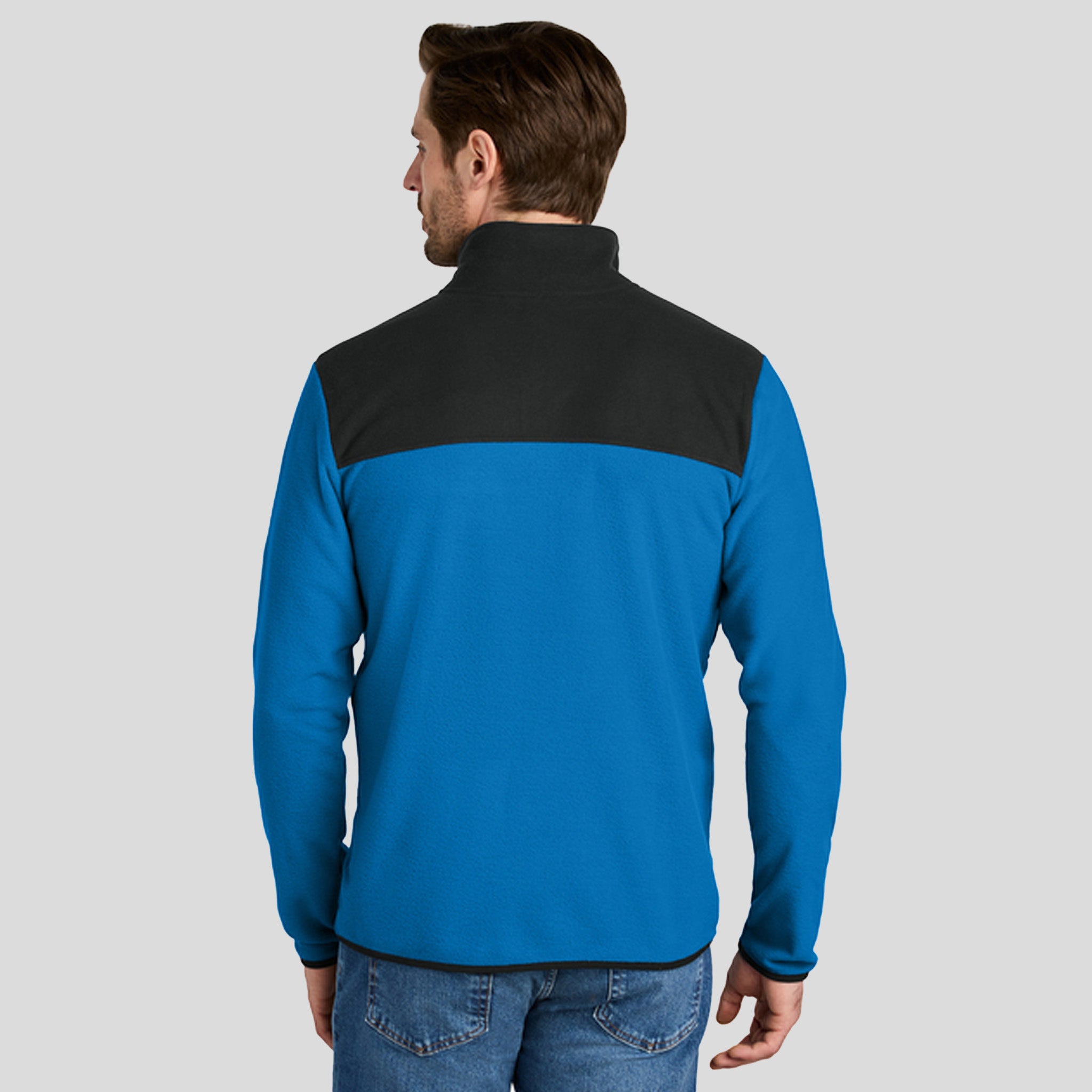 Glacier Full-Zip Fleece Jacket | Hero Blue/TNF Black