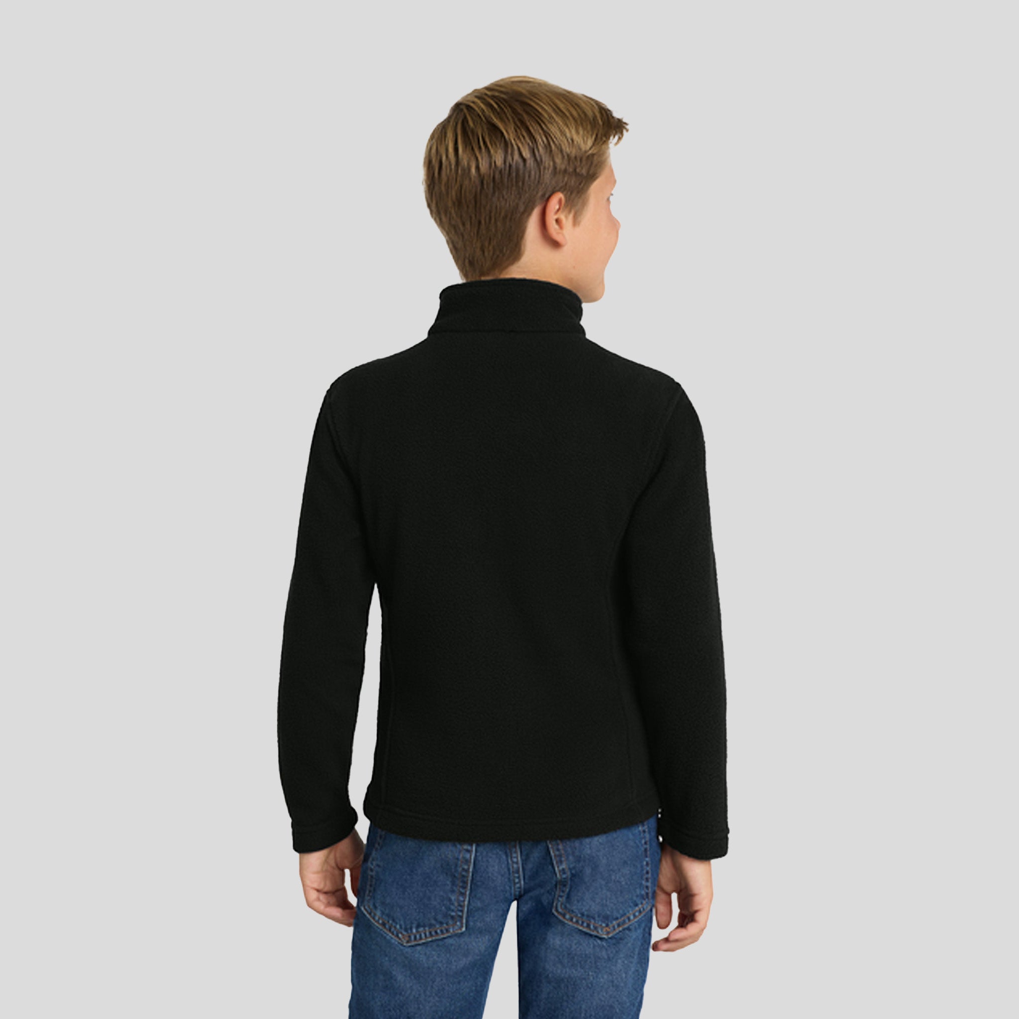 Youth Value Fleece Jacket | Black